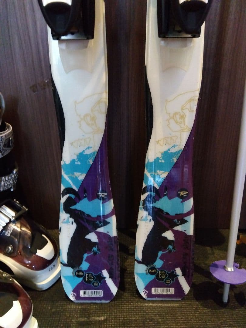 【ハイエンド】ROSSIGNOL レディース スキーセット メンテ・WAX済み✔