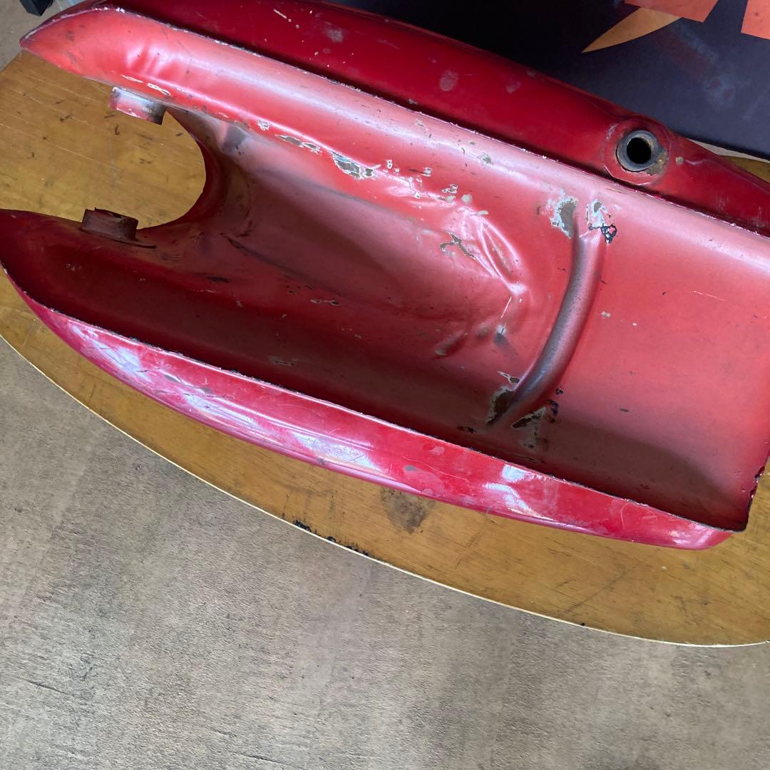 KAWASAKI レッドタンク ストライプデザイン