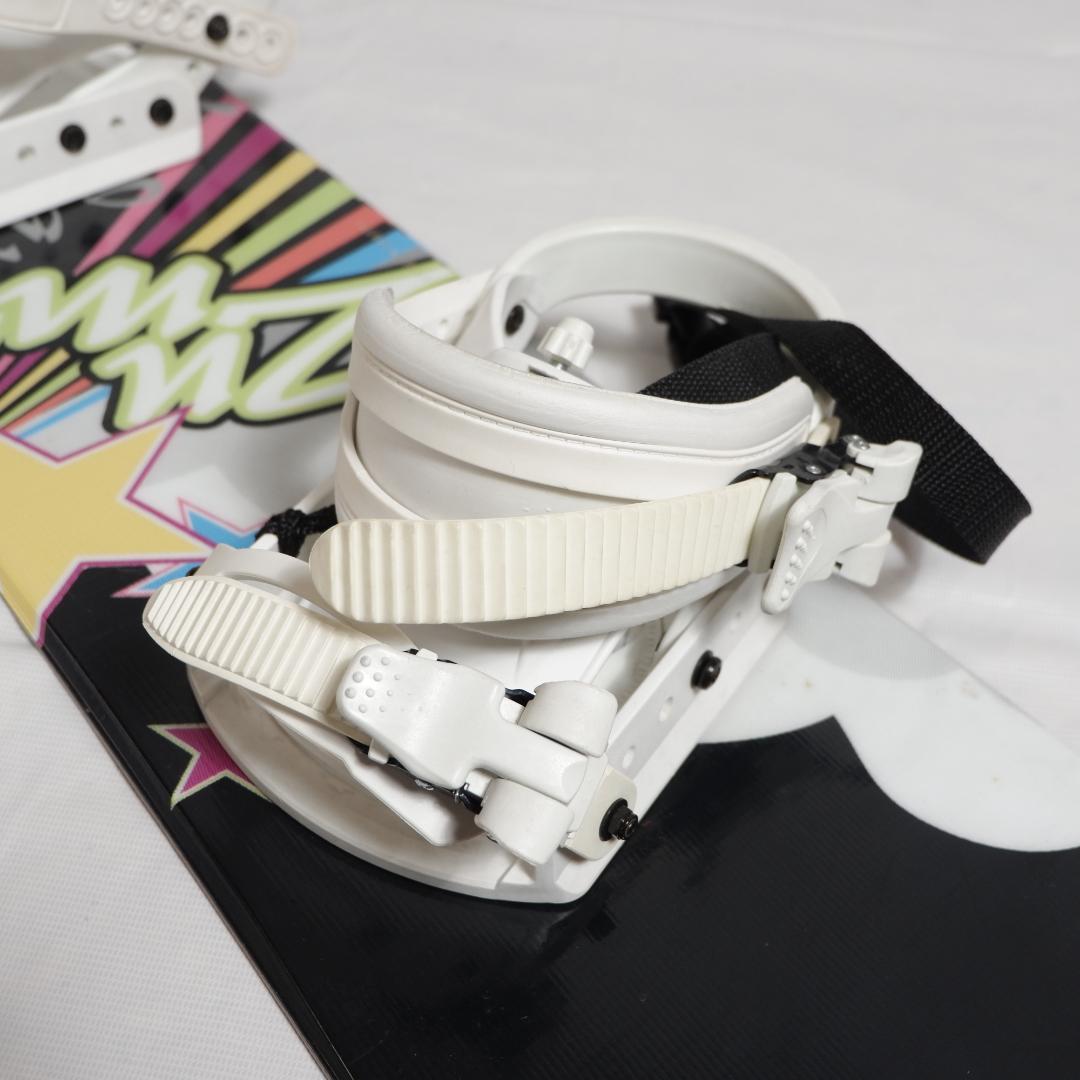 ZUMA キッズ スノーボード 120cm ビンディング付き ジュニア用 初心者