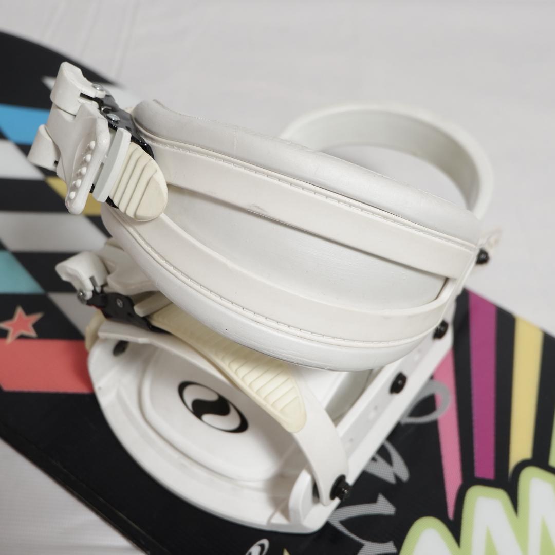 ZUMA キッズ スノーボード 120cm ビンディング付き ジュニア用 初心者