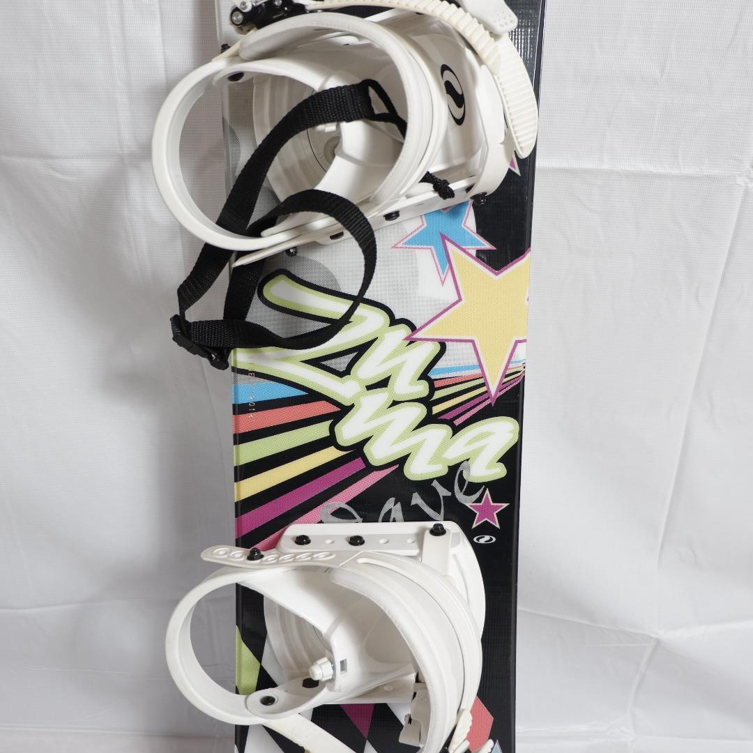 ZUMA キッズ スノーボード 120cm ビンディング付き ジュニア用 初心者