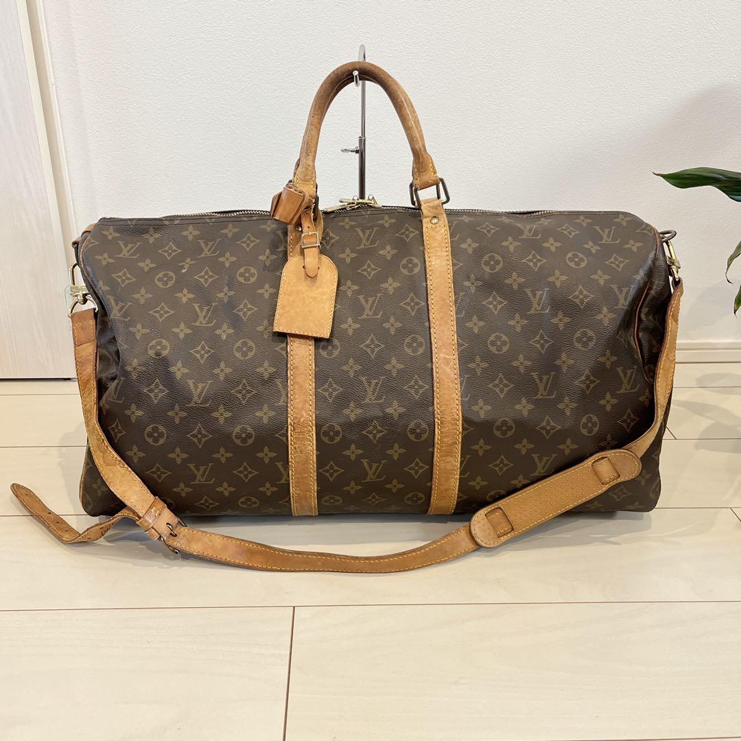 ルイヴィトン キーポル55 モノグラム　バンドリエール ボストンバッグ 旅行