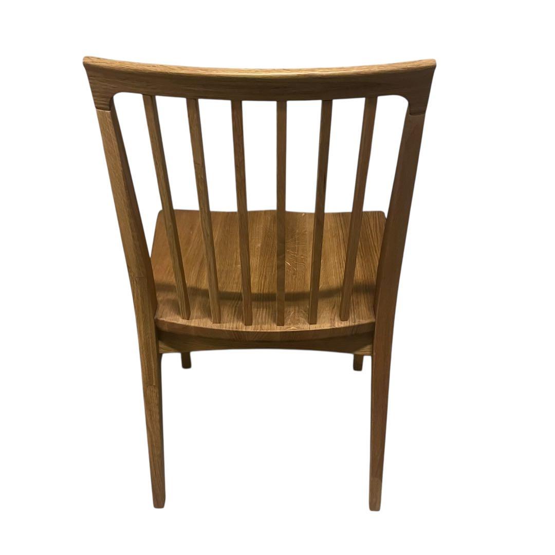 【美品】起立木工 オーク材 ダイニングチェア 葉月II 廃盤品