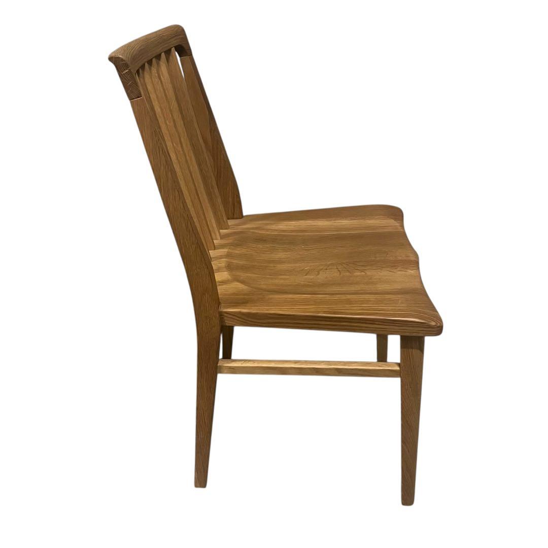 【美品】起立木工 オーク材 ダイニングチェア 葉月II 廃盤品