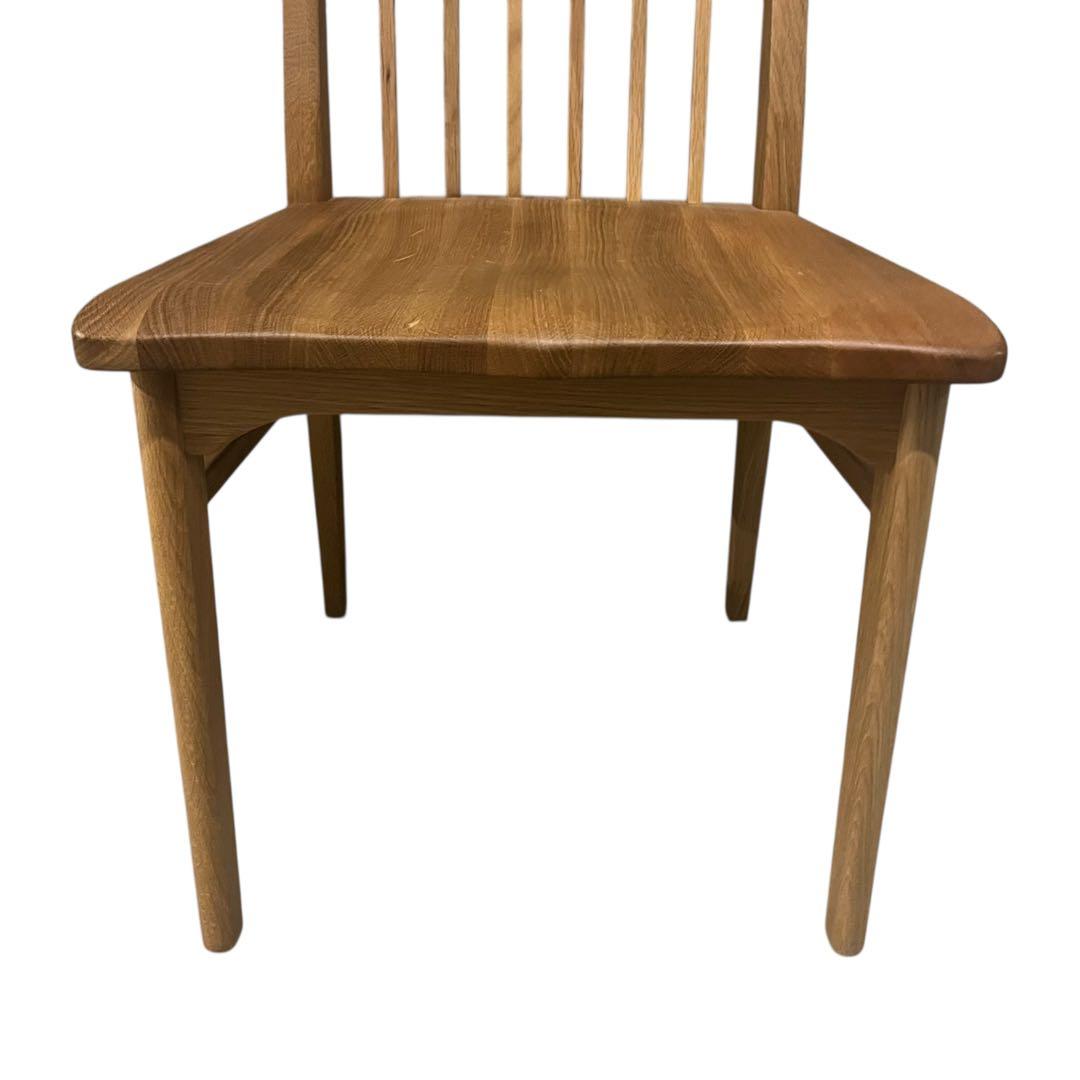 【美品】起立木工 オーク材 ダイニングチェア 葉月II 廃盤品