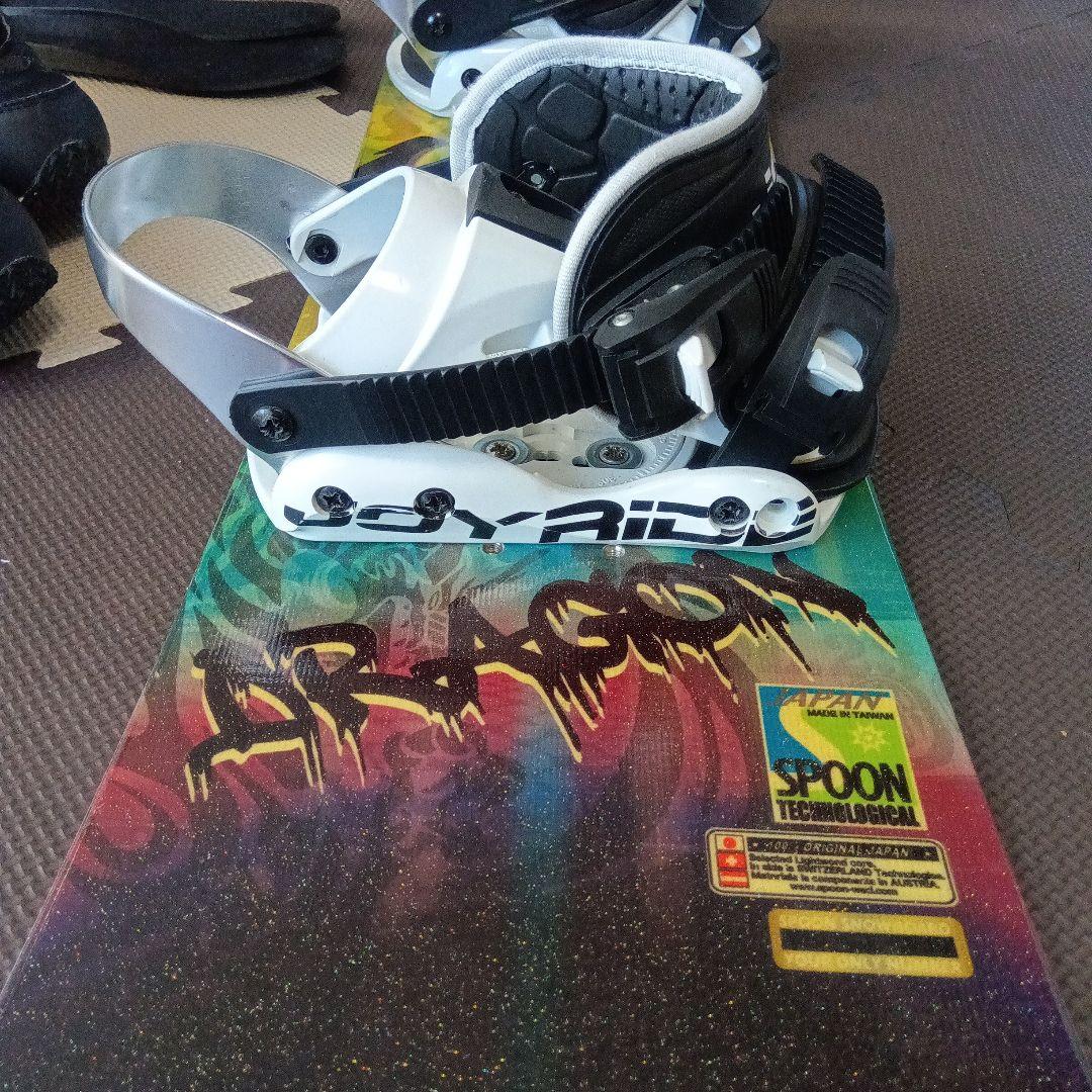 子供用　120cm スノーボード　3点セット