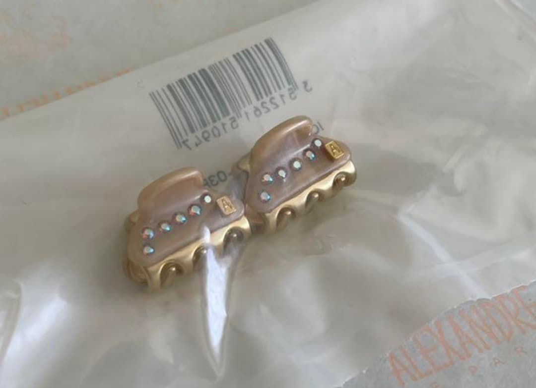 ☆新品☆アレクサンドルドゥパリ☆クリップXS(2cm)