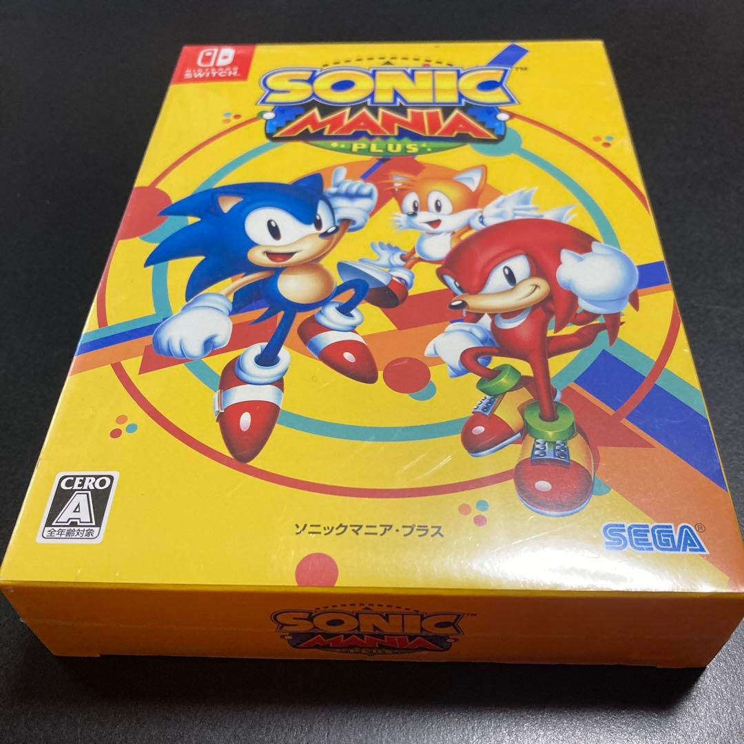 新品未開封　ソニックマニア　プラス　Nintendo Switch 限定版