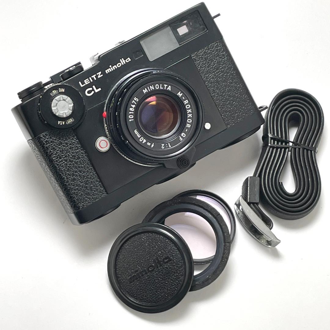 Leitz Minolta CL M-Rokkor 40mm f2 セット現状品