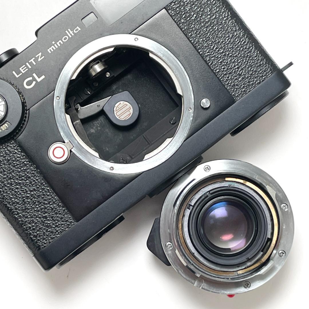 Leitz Minolta CL M-Rokkor 40mm f2 セット現状品