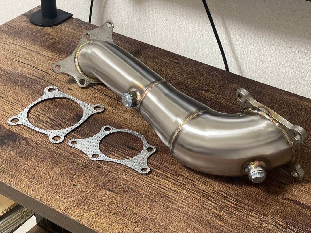 【ガスケット付】ダウンパイプ FL5 FK8 シビック タイプR K20C
