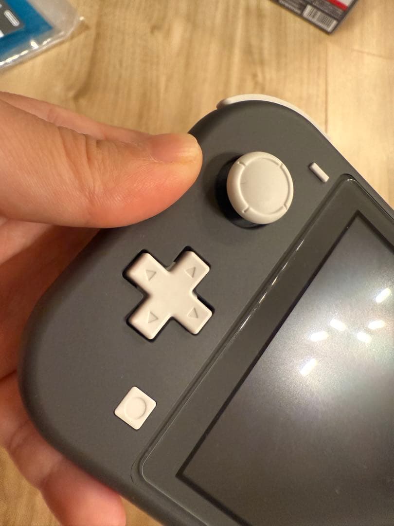 【美品】Nintendo Switch Lite グレー本体 箱&付属品込み