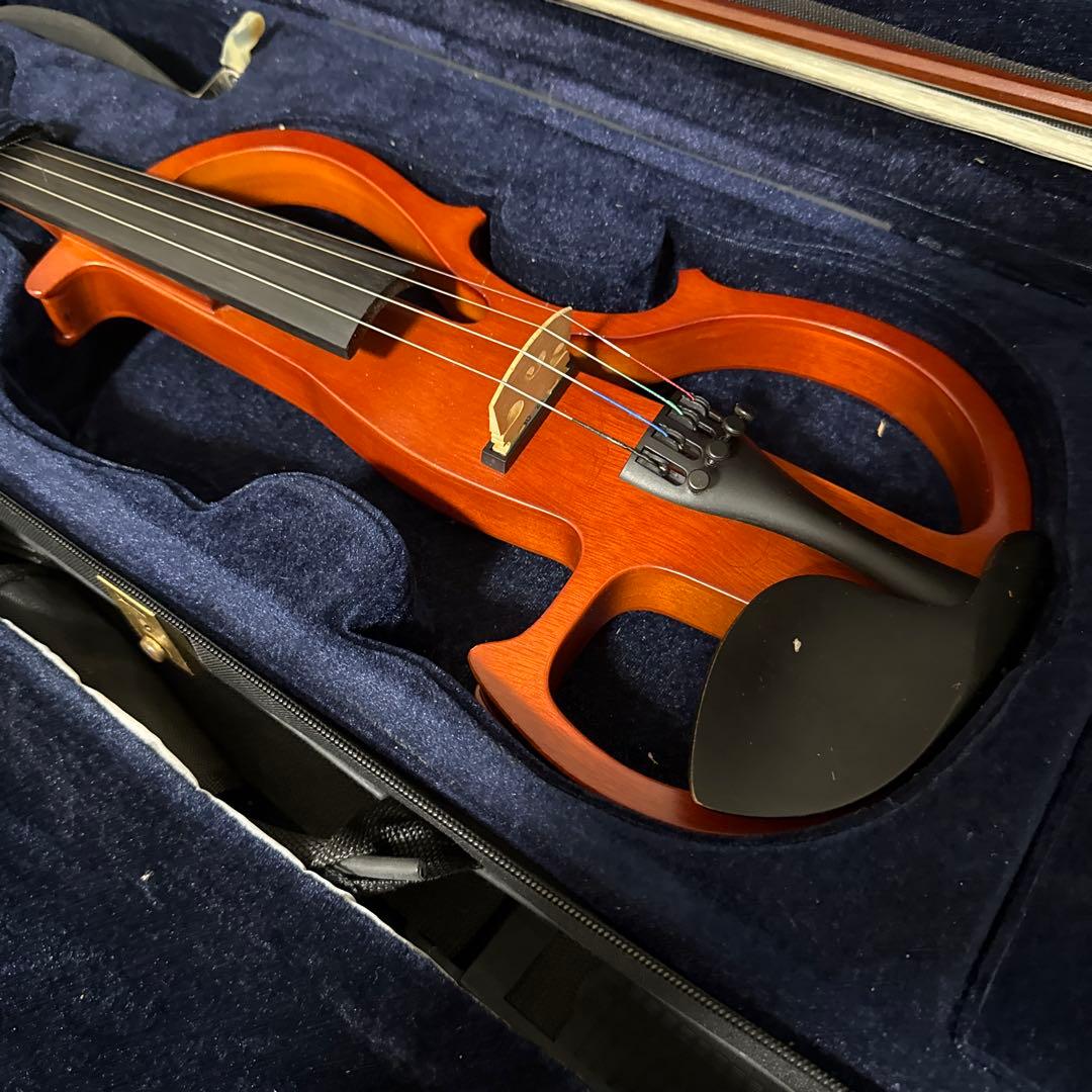 VALENTE EVN-37 エレキバイオリン 弦楽器 ケース 弓付属