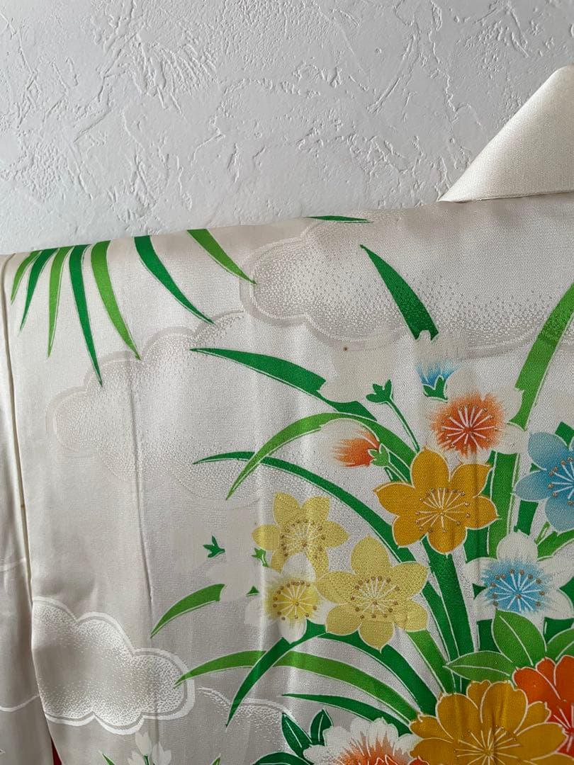 美品　正絹　ジュニア　お着物セット　ハーフ成人式　七五三　付き添い