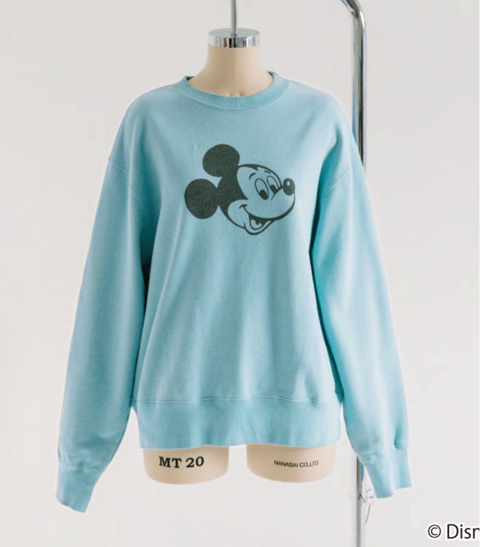 ひ*こ様 新品 WCJ スウェット Disney / ミッキー サックス