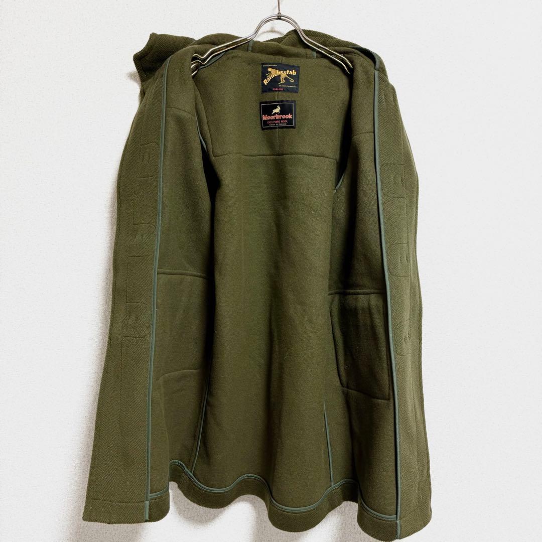 英国製 Raincheetah/Moorbrook ダッフルコート ウール S