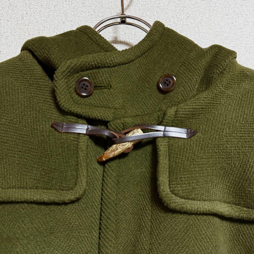 英国製 Raincheetah/Moorbrook ダッフルコート ウール S