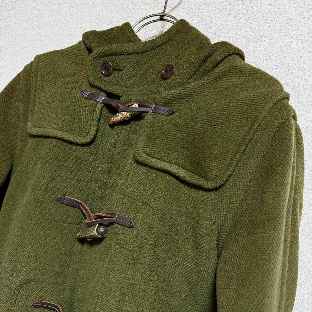 英国製 Raincheetah/Moorbrook ダッフルコート ウール S