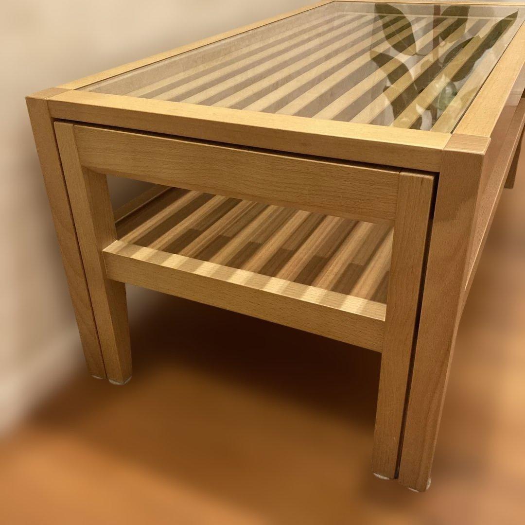 NeneKEYUKA モスコ スライドリビングテーブル ケユカ