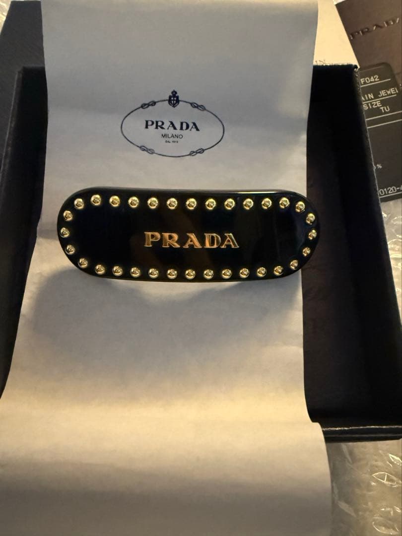 PRADA プレックスヘアクリップ