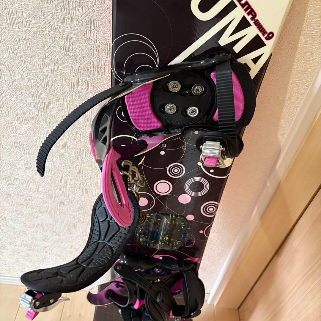 ZUMA WAVE9 スノーボード　セット　まとめ　 ブーツ　ケース付き