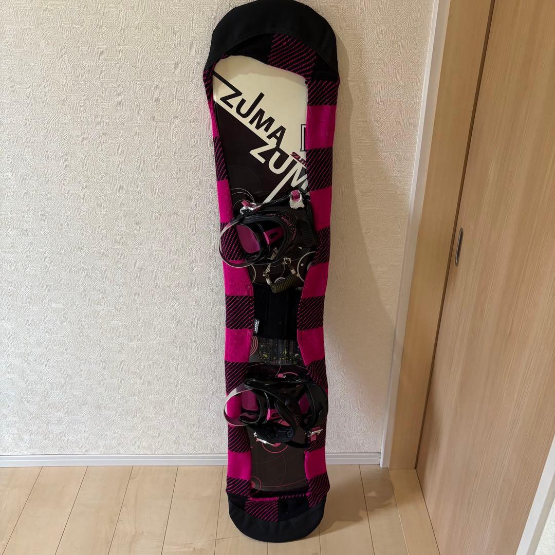 ZUMA WAVE9 スノーボード　セット　まとめ　 ブーツ　ケース付き