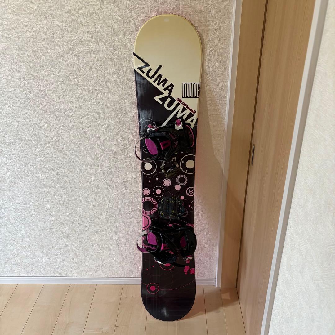 ZUMA WAVE9 スノーボード　セット　まとめ　 ブーツ　ケース付き