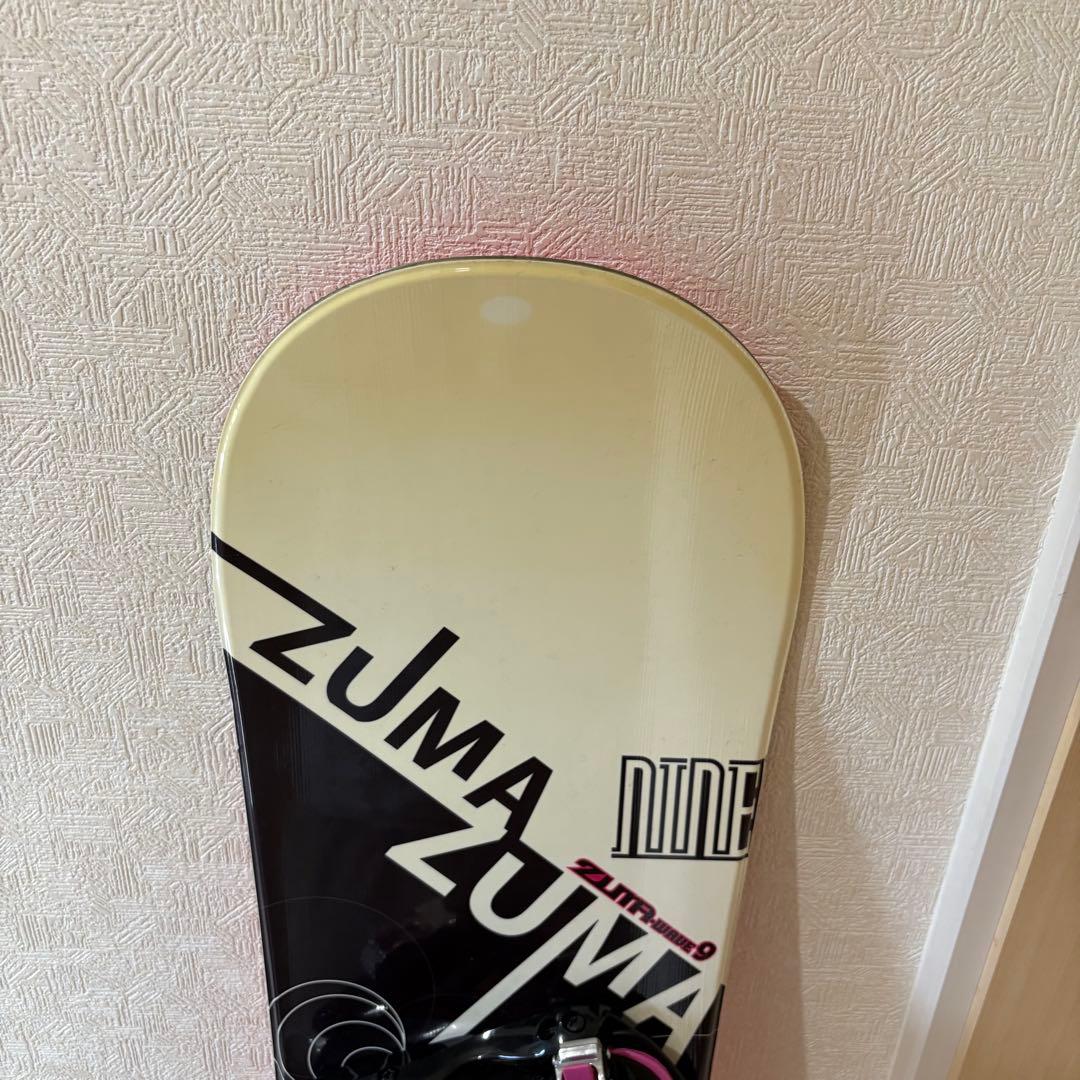 ZUMA WAVE9 スノーボード　セット　まとめ　 ブーツ　ケース付き