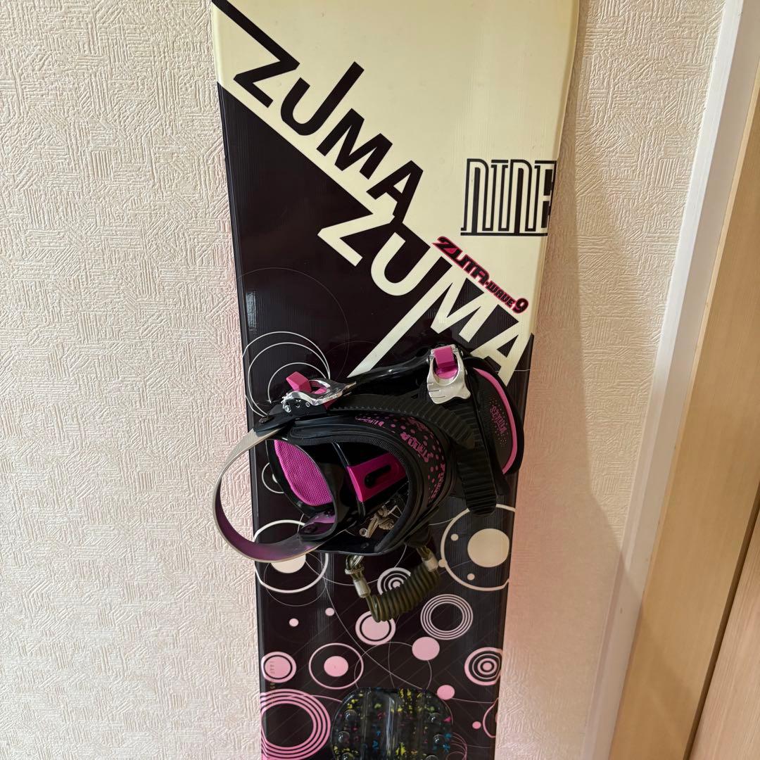 ZUMA WAVE9 スノーボード　セット　まとめ　 ブーツ　ケース付き