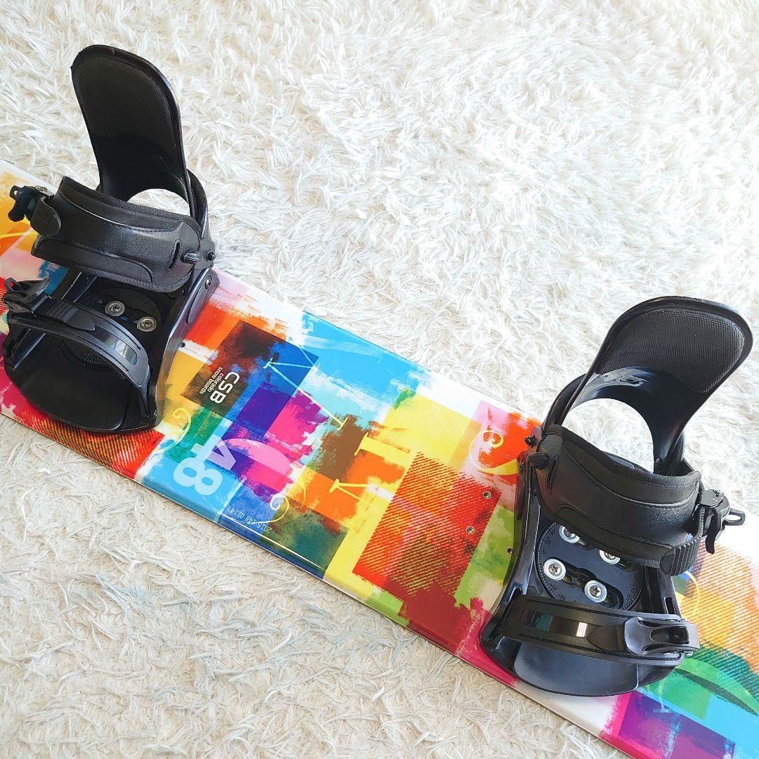 CSB スノーボード ビンディング セット 148cm