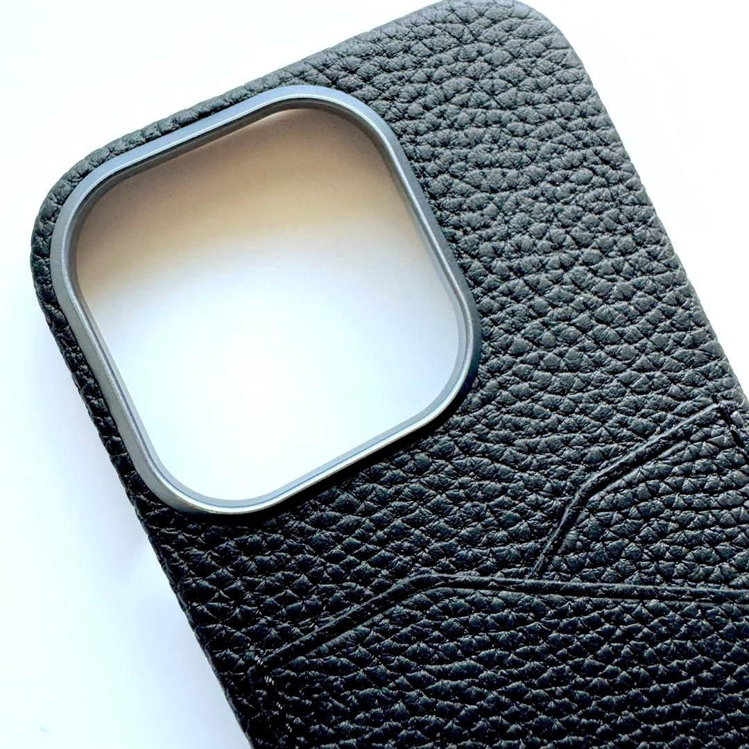 BONAVENTURAバックカバーケース iPhone 16Pro ブラック