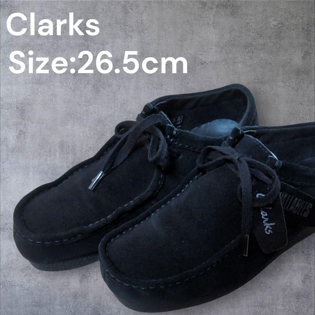 Clarks Wallabee EVO WP ブラック 26.5cm
