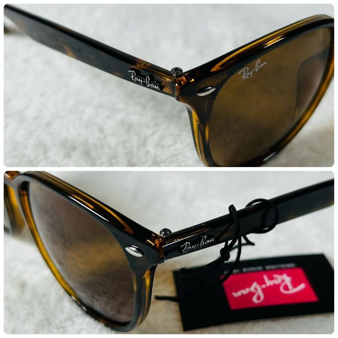 RayBan レイバン サングラス パントスシェイプ ダークブラウン