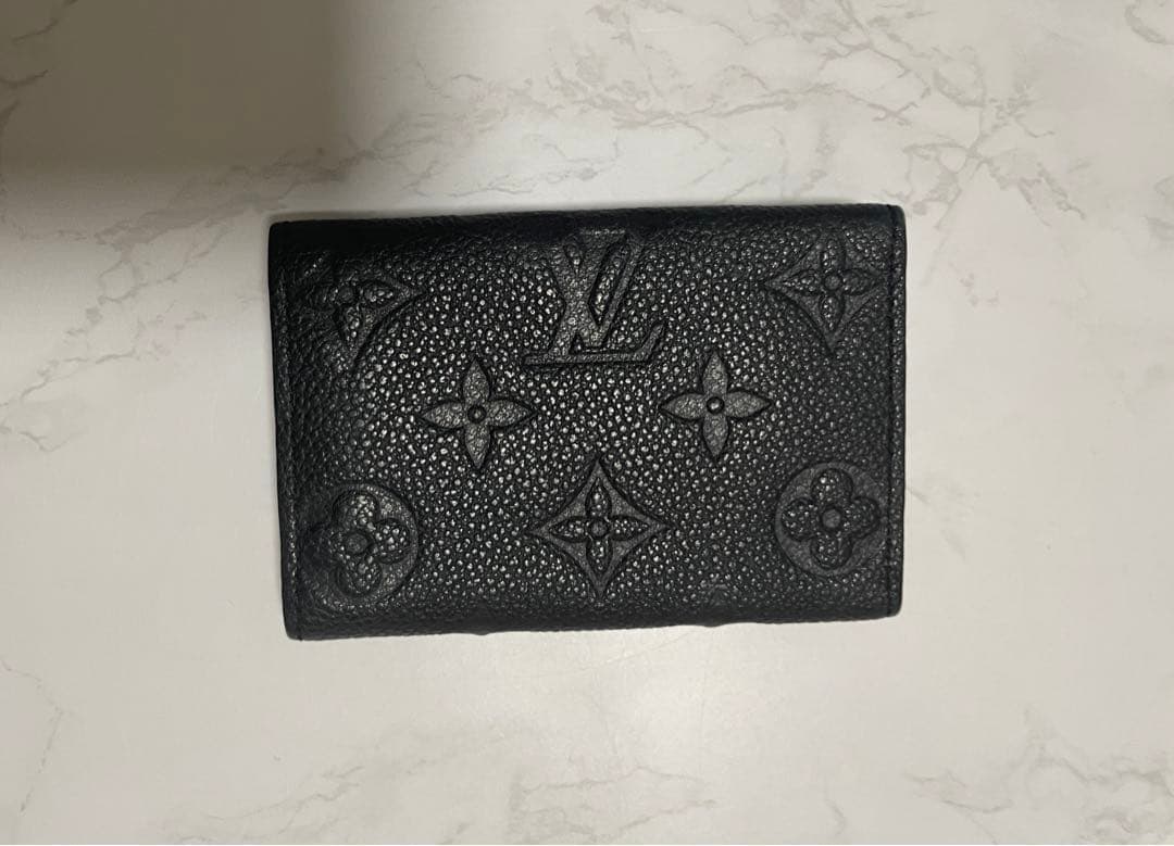 Louis Vuitton キーケース M62648 黒 レザー
