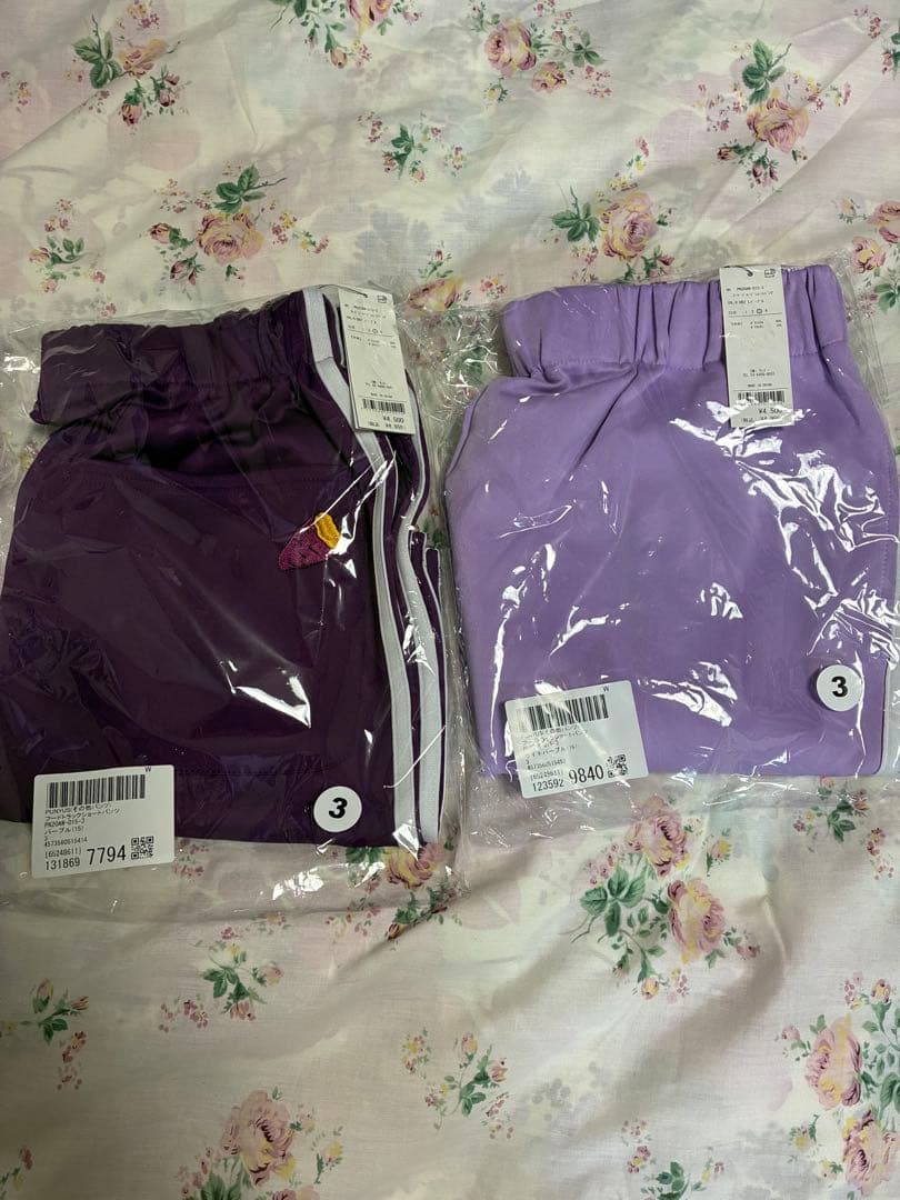 プニュズ　フードジャージショートパンツ