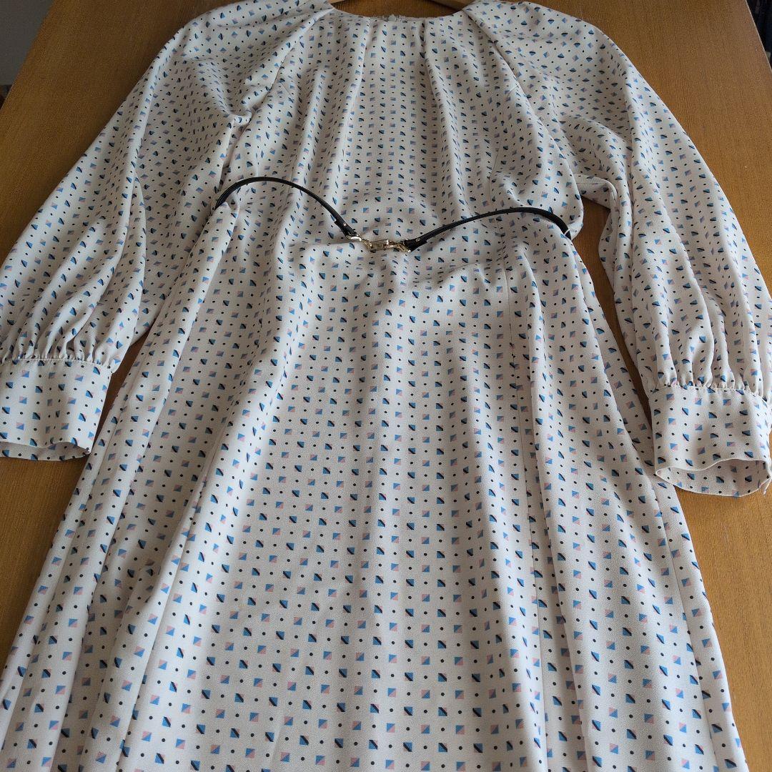 ANAYI 幾何ドット ワンピース