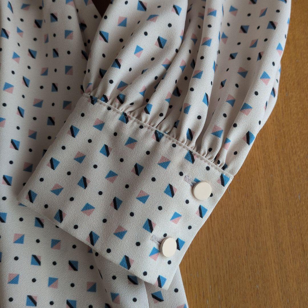 ANAYI 幾何ドット ワンピース