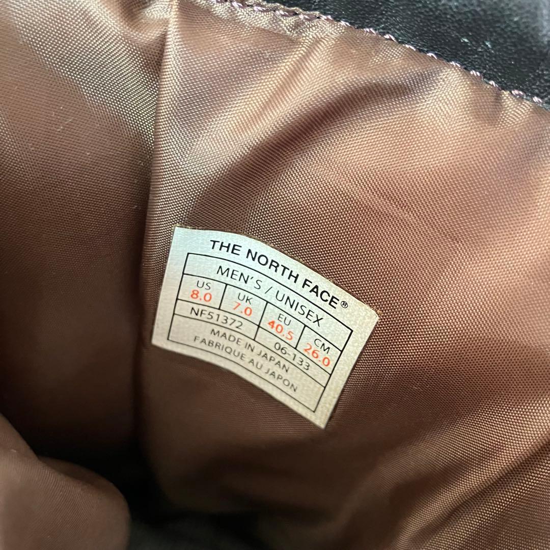 廃盤モデル THE NORTH FACE NF51372 ヌプシ レザーブーツ