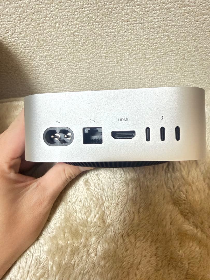 ミニPC Mac mini M4 24GB/512GB
