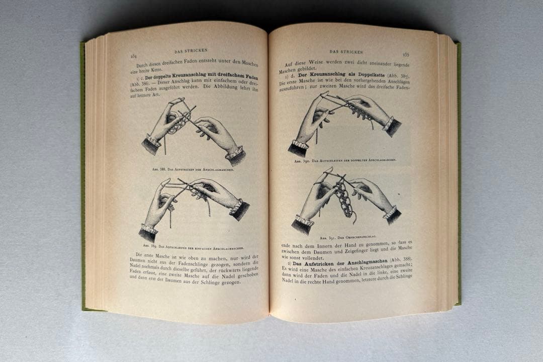 『Encyclopedia of needlework』ドイツ語原語版