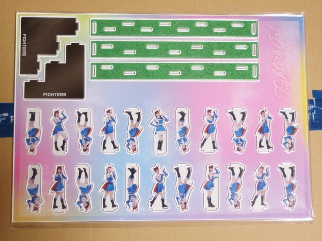 ファイターズガール アクスタ 2023 全員Ver. きつねダンス