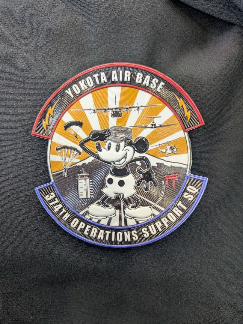 横田基地 友好祭 2025 パッチ 新品 2枚セット