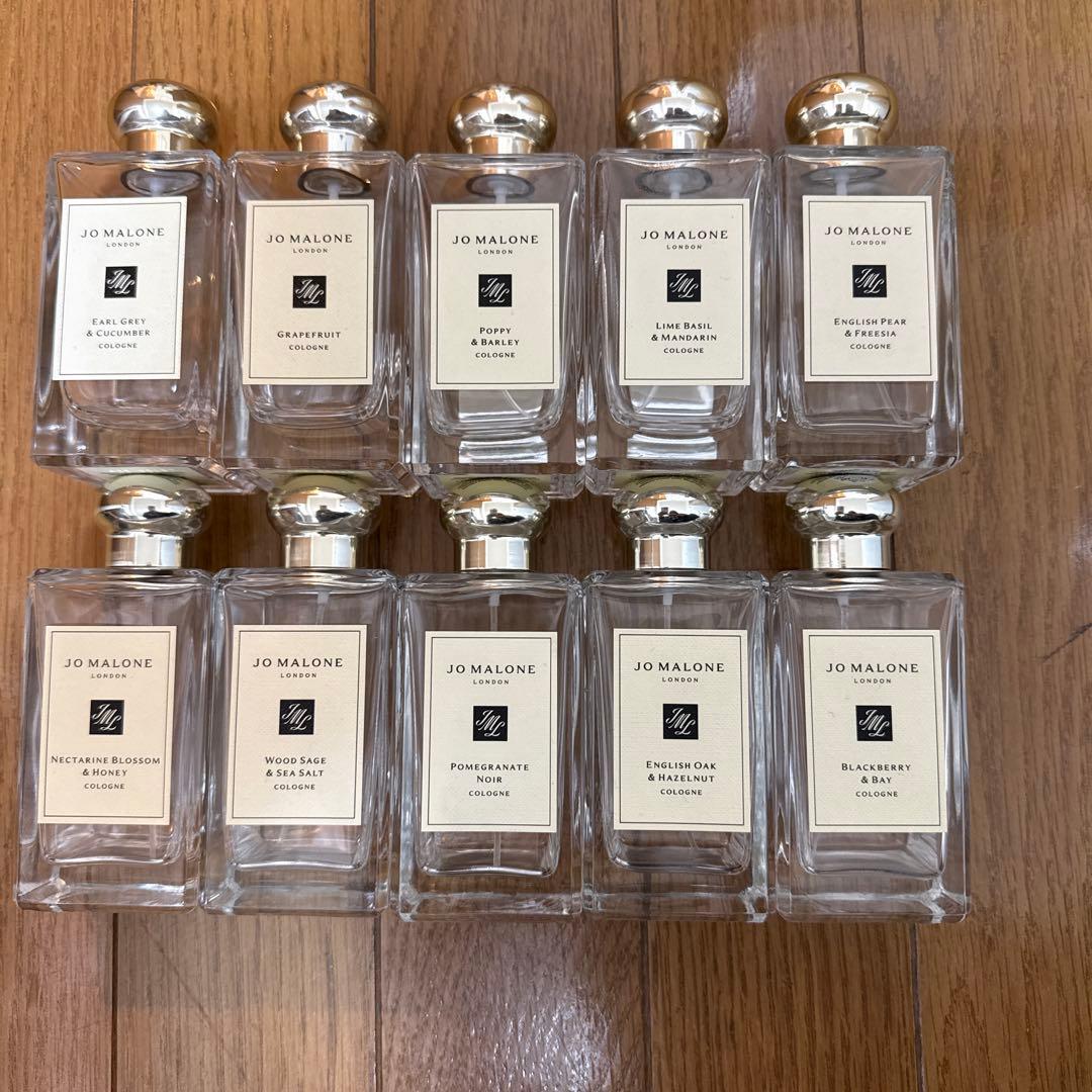 【香水空瓶】ジョーマローン 空瓶10本 100ml サイズ　①