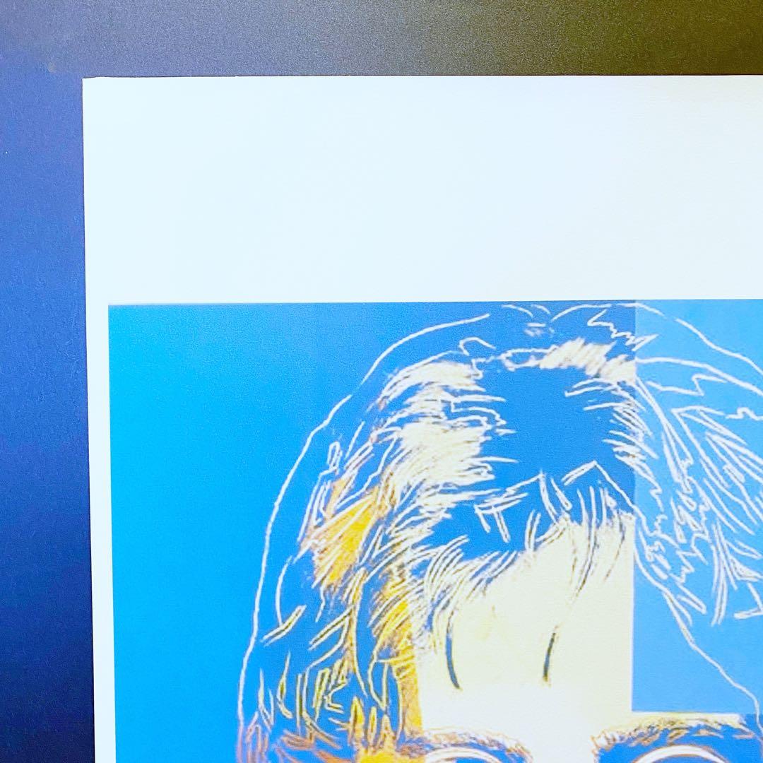 【模写】貴重 世界限定100枚 アンディ・ウォーホル ジョン・レノン リトグラフ