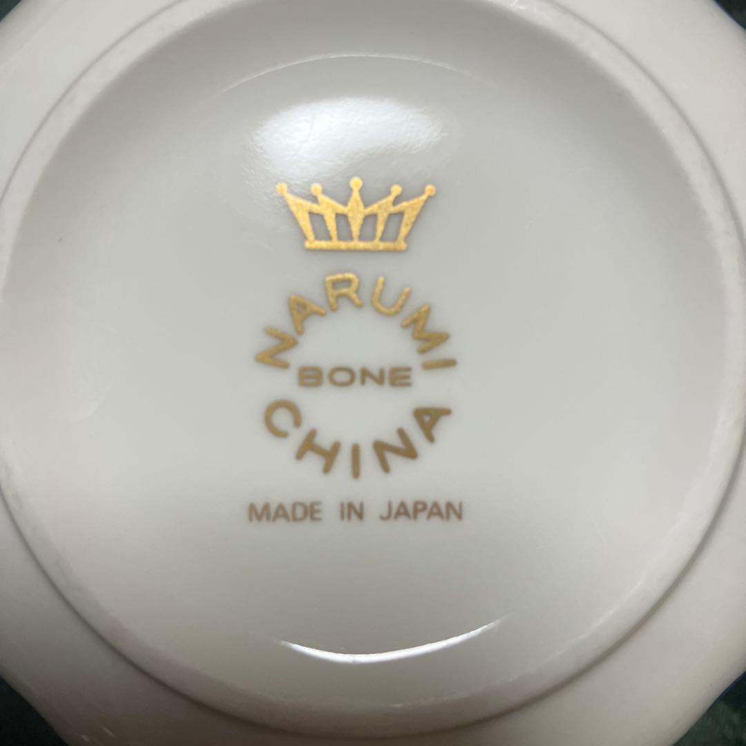 ナルミ青い花柄の食器セット 全18ピース