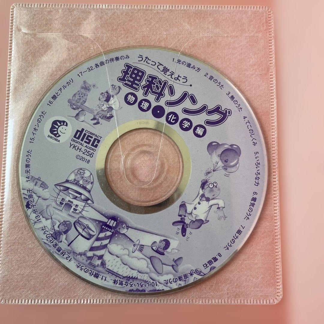 七田式社会科・理科ソング 4冊セット　CDつき