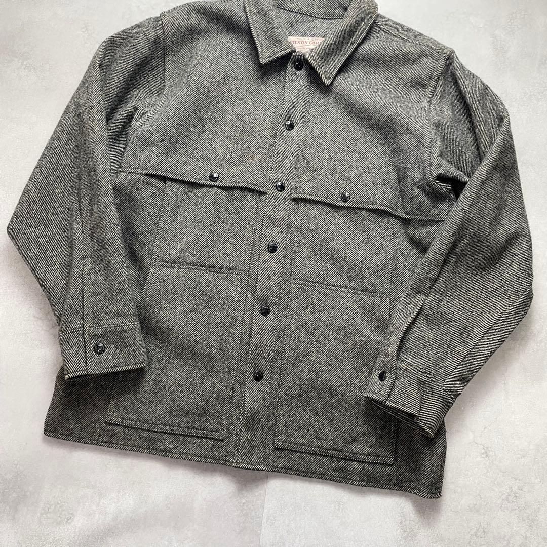 FILSON ダブルマッキーノクルーザー ヴァージンウール USA製 グレー