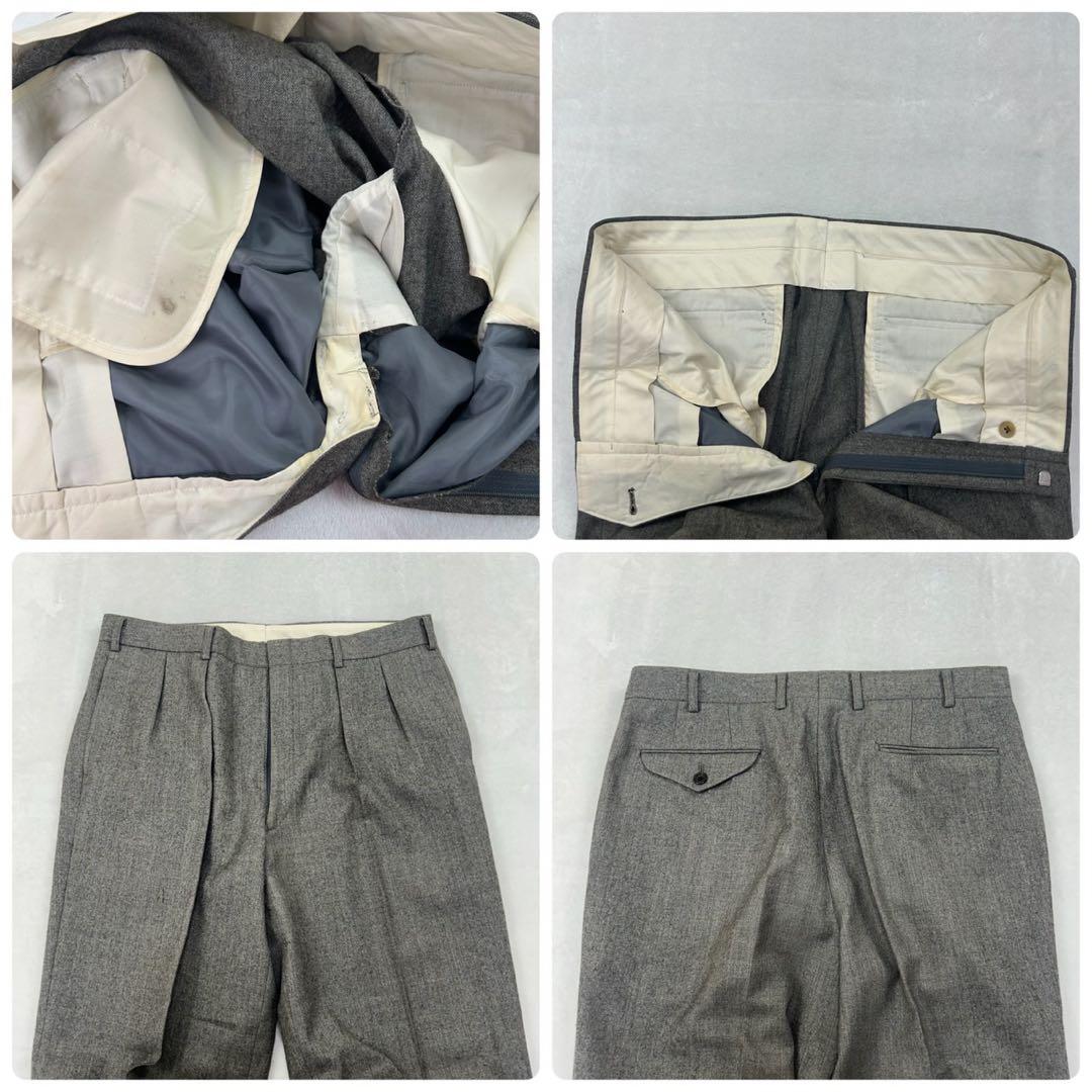 t*o様 I1① XL AB7 バーバリー シングル 3ピース スーツ 上下 メ