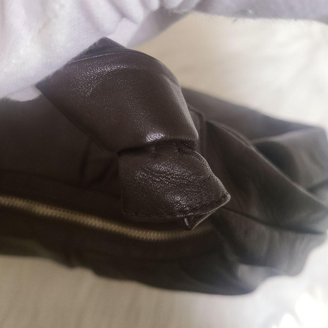 土屋鞄製造所 本革レザー ワンショルダーバッグ ダークブラウン 上質柔らか　軽量