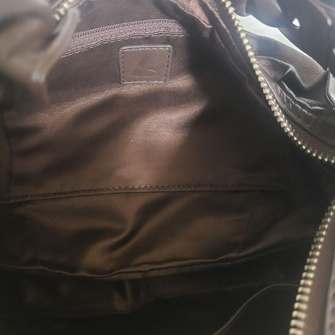 土屋鞄製造所 本革レザー ワンショルダーバッグ ダークブラウン 上質柔らか　軽量